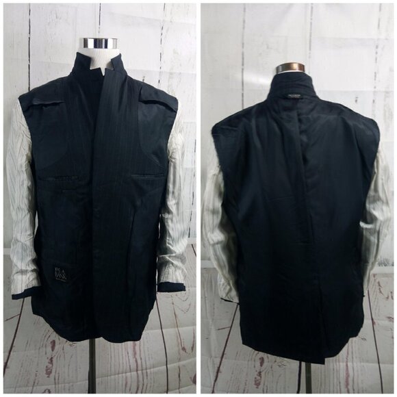 Jos A Bank Suit Blazer Sports Coat Blue Striped - Picture 11 of 11